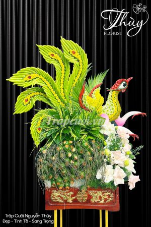 Mẫu tráp ăn hỏi hiện đại đẹp tại Tráp cưới Nguyễn Thùy