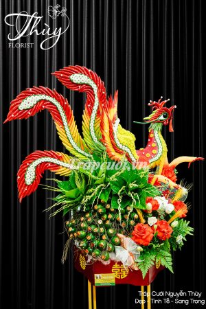 Mẫu tráp ăn hỏi hiện đại đẹp tại Tráp cưới Nguyễn Thùy