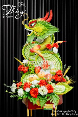 Mẫu tráp ăn hỏi hiện đại đẹp tại Tráp cưới Nguyễn Thùy