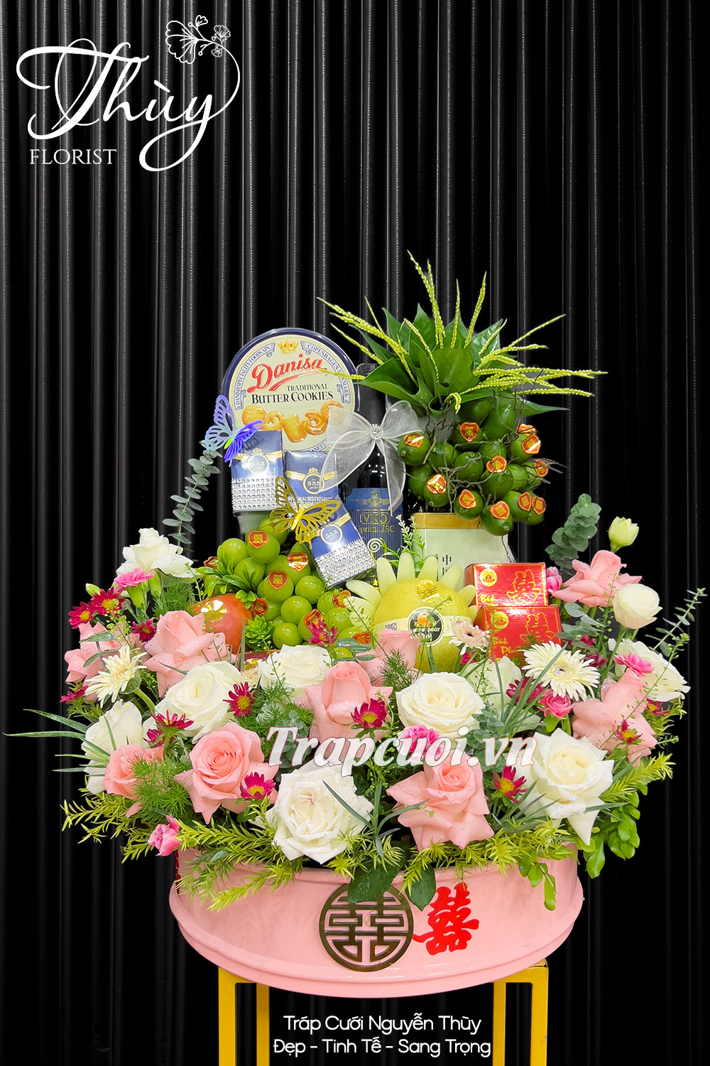 Tráp Cưới Nguyễn Thuỳ Tráp Dạm Ngõ