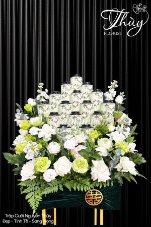 Mẫu tráp ăn hỏi hiện đại đẹp tại Tráp cưới Nguyễn Thùy