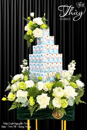 Mẫu tráp ăn hỏi hiện đại đẹp tại Tráp cưới Nguyễn Thùy