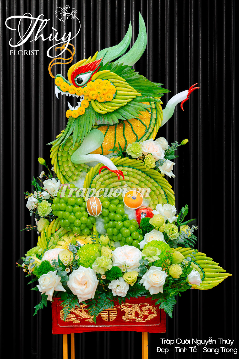 Tráp ăn hỏi đẹp tại hà nội Mẫu tráp ăn hỏi hiện đại đẹp tại Tráp cưới Nguyễn Thùy