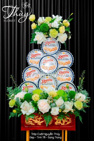 Mẫu tráp ăn hỏi hiện đại đẹp tại Tráp cưới Nguyễn Thùy