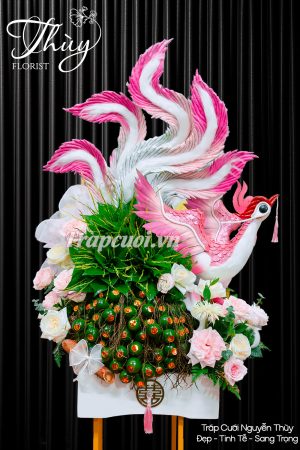 Mẫu tráp ăn hỏi hiện đại đẹp tại Tráp cưới Nguyễn Thùy