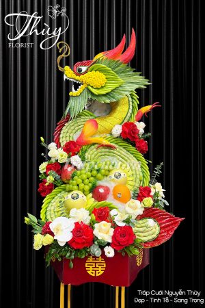 Mẫu tráp ăn hỏi hiện đại đẹp tại Tráp cưới Nguyễn Thùy